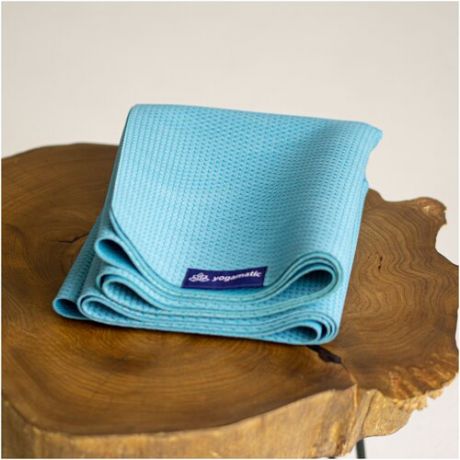 Каучуковый складной коврик для йоги фитнеса - Арт Йогаматик Yoga Light Purple 183x65x0.2 см фиолетовый