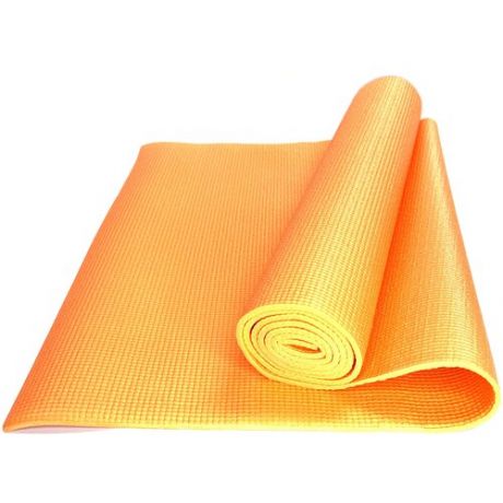 Коврик для йоги и фитнеса ZTOA YM-01 PVC 0,5 см, 173х61 см, оранжевый