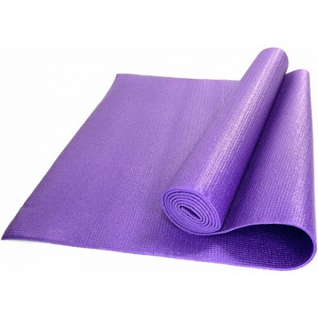 Коврик для йоги и фитнеса ZTOA YM-01 PVC 0,4 см, 173х61 см, фиолетовый