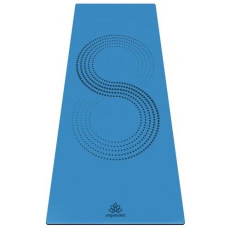 Коврик для йоги art YogaMatic Infinity, 185х68х0.4 см rose рисунок