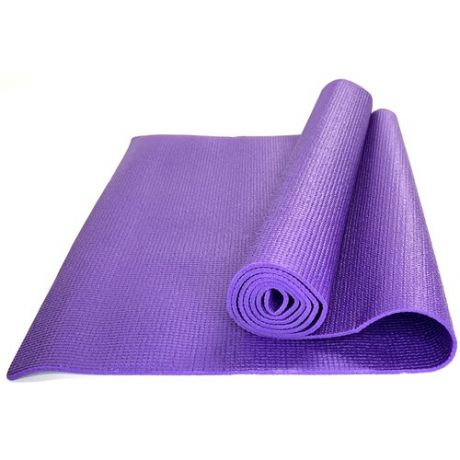 Коврик для йоги и фитнеса ZTOA YM-01 PVC 0,5 см, 173х61 см, фиолетовый
