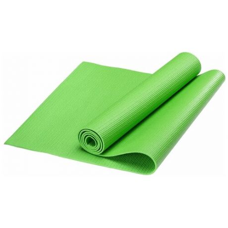 HKEM112-08-GREEN Коврик для йоги, PVC, 173x61x0,8 см (зеленый)