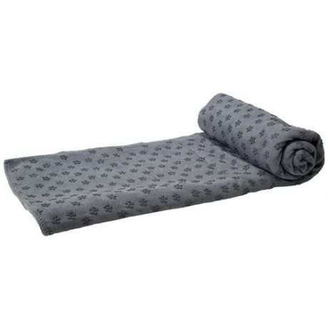 Коврик для йоги Tunturi Yoga Towel с мешком для переноски, 180х63 см grey узор