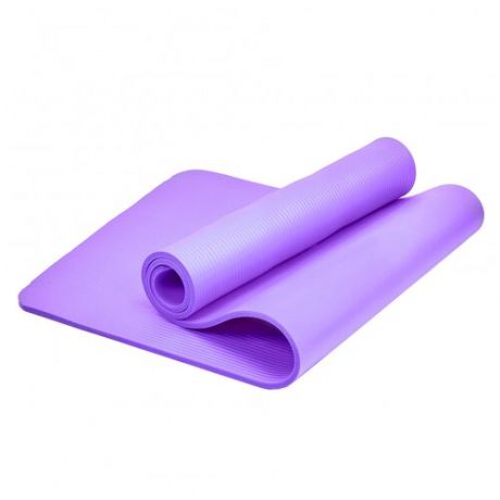 Коврик для йоги BRADEX SF 0677, 173х61х1 см фиолетовый однотонный