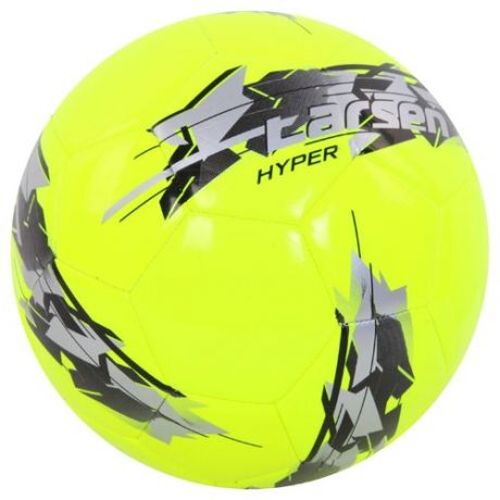 Футбольный мяч Larsen Hyper желтый 5
