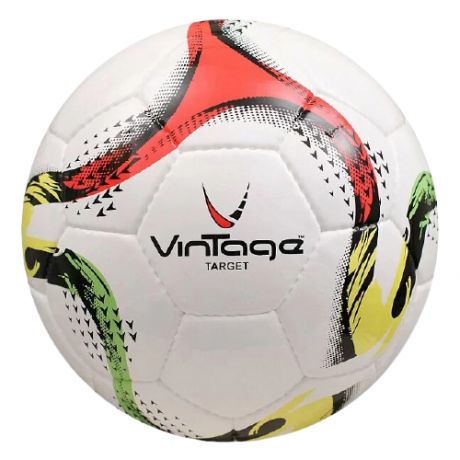 Футбольный мяч Vintage Target белый 5