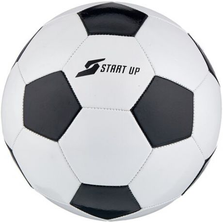 Футбольный мяч START UP E5122 черный/белый 5