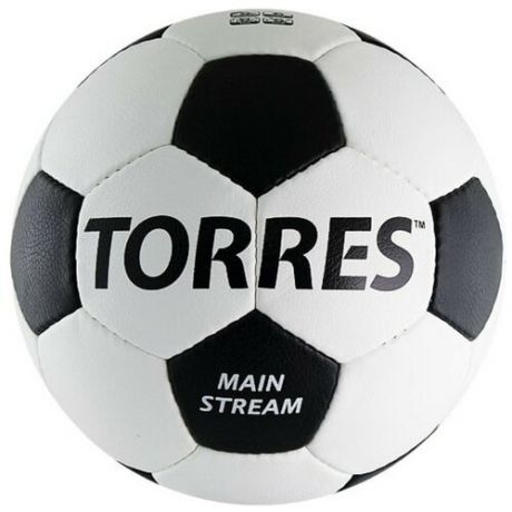 Футбольный мяч TORRES Main Stream белый/черный 5