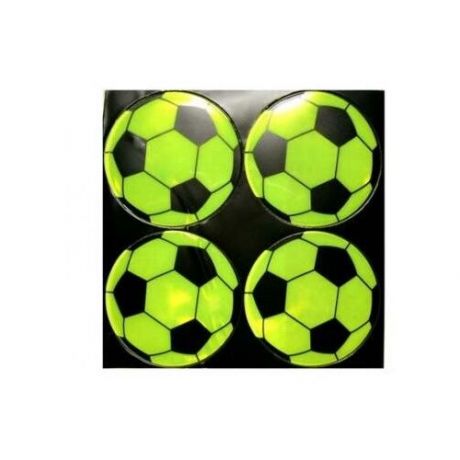 Светоотражающая наклейка "Футбольный мяч