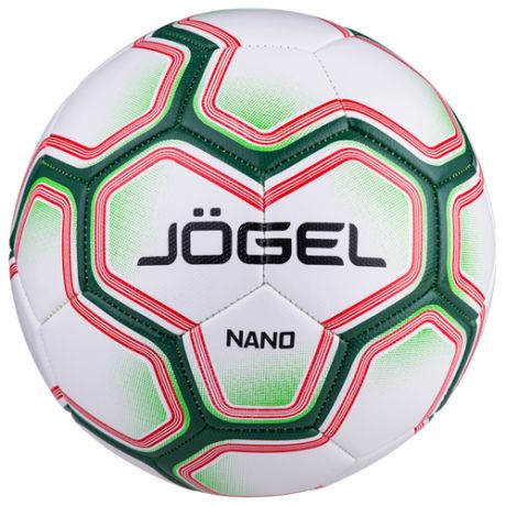 Футбольный мяч Jogel Nano белый 5