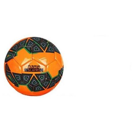 Мяч футбольный Легионеры, 2сл, р.2, 15см, EVA 2.6мм, 100гр (+-10%), оранжевый