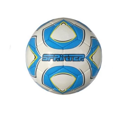 Мяч футзальный SPRINTER , пресскожа с полимерным покрытием., без отскока, 12313