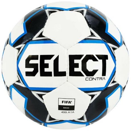 Футбольный мяч Select 812310-103 4 Белый/Черно-синий
