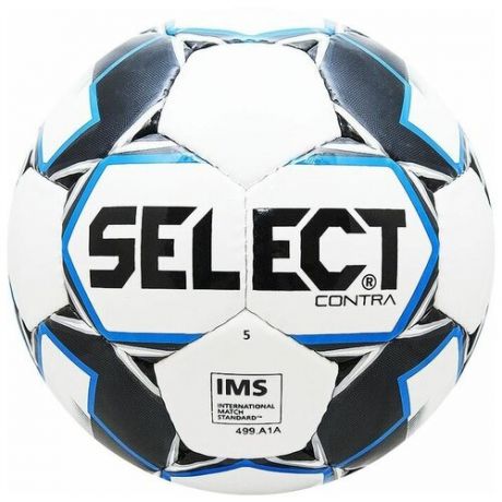 Футбольный мяч Select 812310 102 5 Белый/Черно-синий