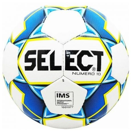 Футбольный мяч Select 810508 020 5 Белый/Сине-зеленый