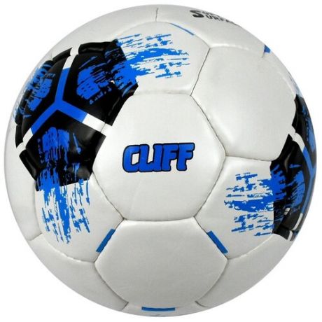 Мяч футбольный CLIFF CF-29, 5 размер, PU, бело-черный