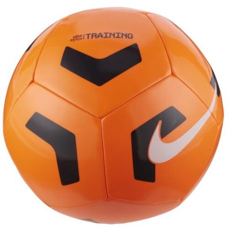 Футбольный мяч NIKE Pitch Training CU8034 оранжевый 5