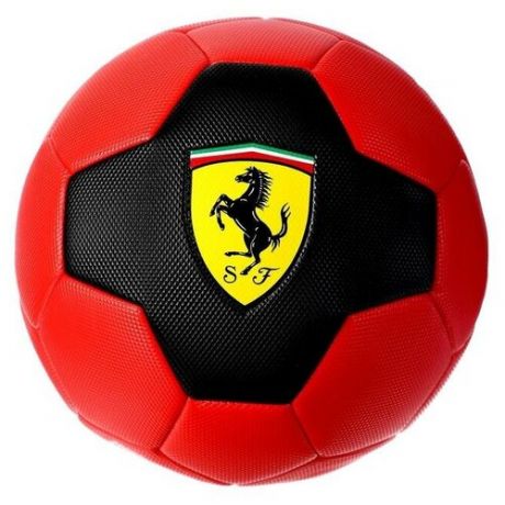 Мяч футбольный FERRARI р.5, PVC, цвет красный/черный Ferrari 5358092