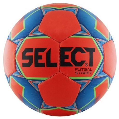 Футбольный мяч Select 850218 оранжевый/голубой 4