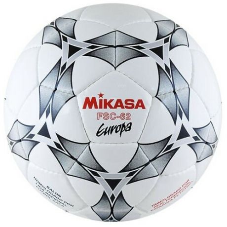 Футбольный мяч Mikasa FSC-62 Europa белый/черный/красный 4