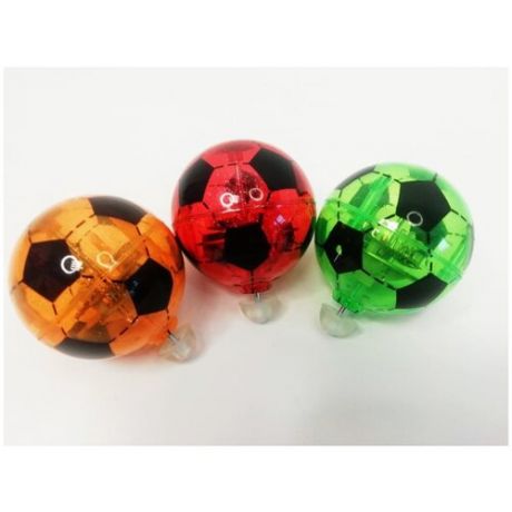 Юла светящаяся футбольный мяч набор из 3- х штук