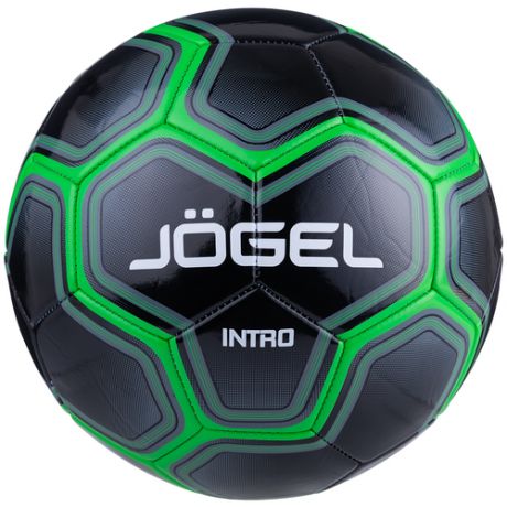 Мяч футбольный Intro №5, черный, Jögel - 5