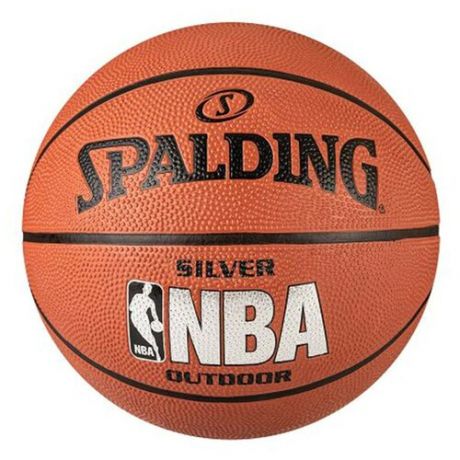 Баскетбольный мяч Spalding NBA Silver, р. 3 оранжевый