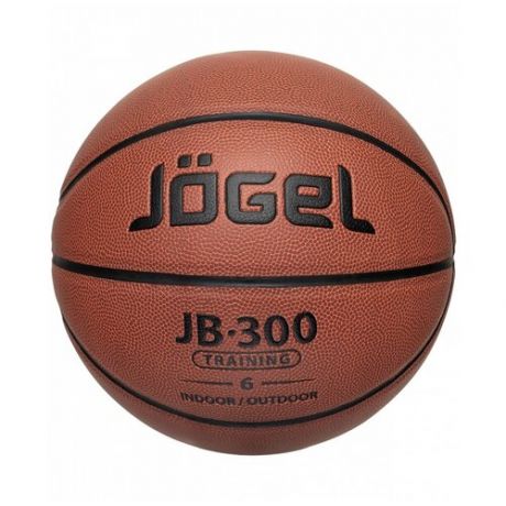 Баскетбольный мяч Jogel JB-300 №6, р. 6 коричневый