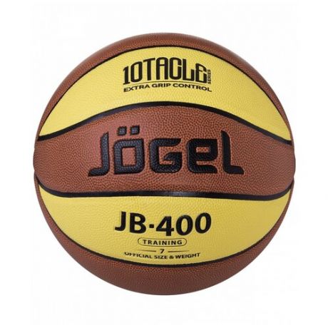 Баскетбольный мяч Jogel JB-400 №7, р. 7 коричневый