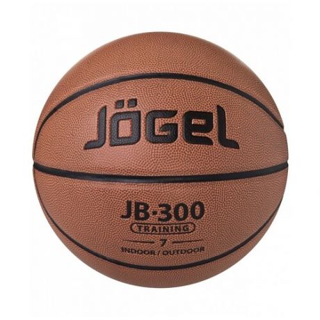 Баскетбольный мяч Jogel JB-300 №7, р. 7 коричневый