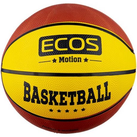 Баскетбольный мяч ECOS Motion BB120, р. 7 цветной
