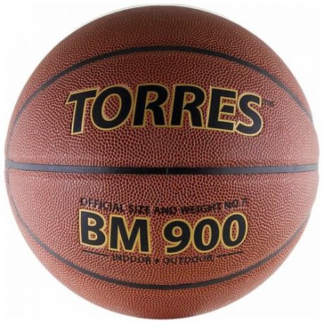Мяч баскетбольный Torres BM900, B30037, размер 7 TORRES 533838 .