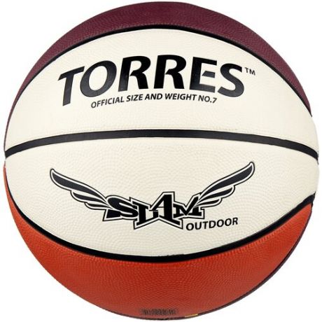 Мяч баскетбольный Torres Slam, B00067, размер 7 TORRES 569175 .