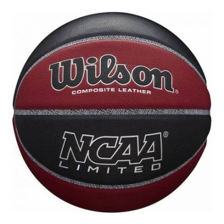 Баскетбольный мяч Wilson Ncaa Limited, р. 7 красный/черный
