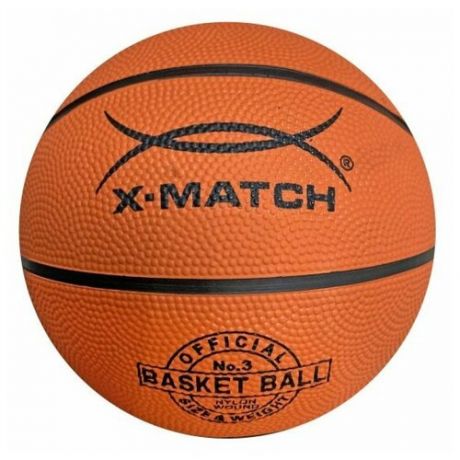 Баскетбольный мяч X-Match 56461, р. 3 оранжевый