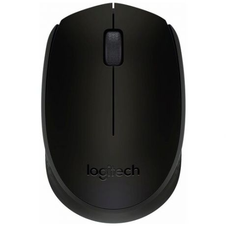 Беспроводная мышь Logitech B170, черный
