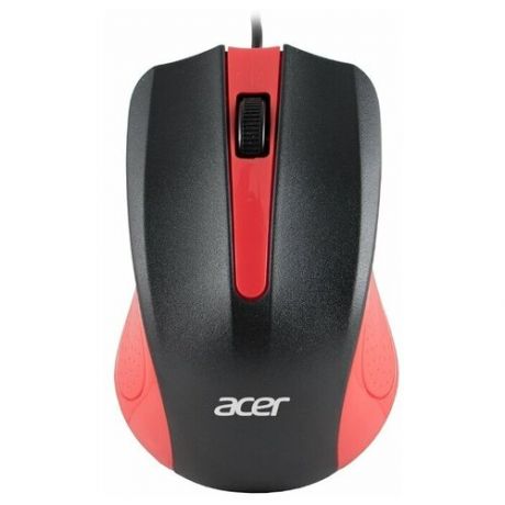 Мышь Acer OMW012, черный/красный