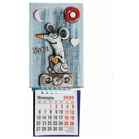 Панно с календарем Мышь KK-633 113-109706