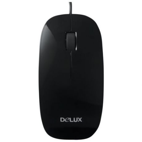Мышь Delux DLM-111 Black USB, черный
