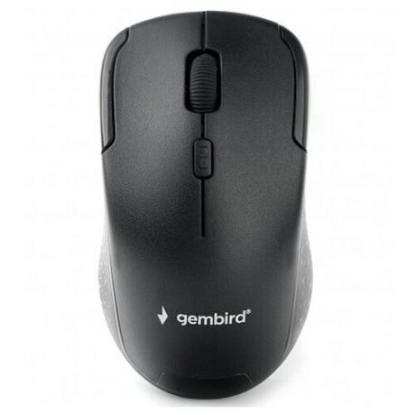 Мышь беспроводная Gembird MUSW-405 2.4ГГц, 3 кнопки плюс колесо кнопка,1600DPI черный