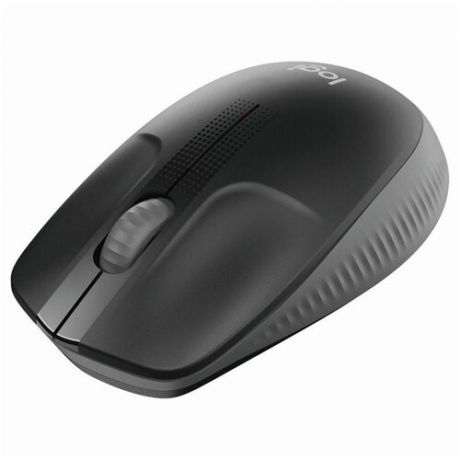 Мышь беспроводная LOGITECH M190, комплект 3 шт., 2 кнопки+1 колесо-кнопка, оптическая, чёрно-серый 910-005905