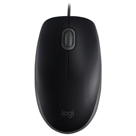 Мышь Logitech B110 Silent, черный