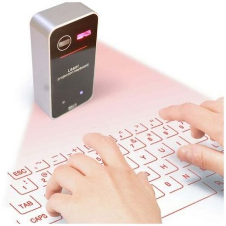 Лазерная проекционная Bluetooth клавиатура / мышь для телефона Laser Projection Keyboard