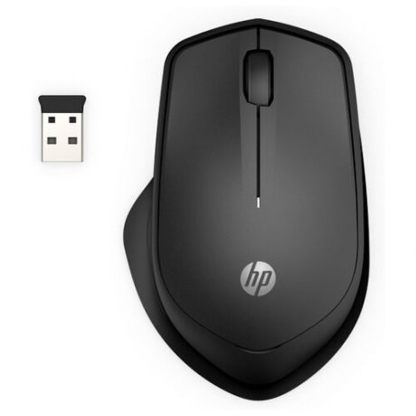 Мышь беспроводная HP Wireless Silent Mouse 280M, Черный 19U64AA