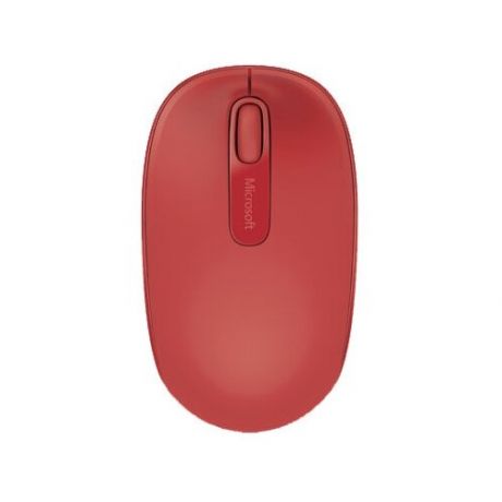 Беспроводная компактная мышь Microsoft Wireless Mobile Mouse 1850, red