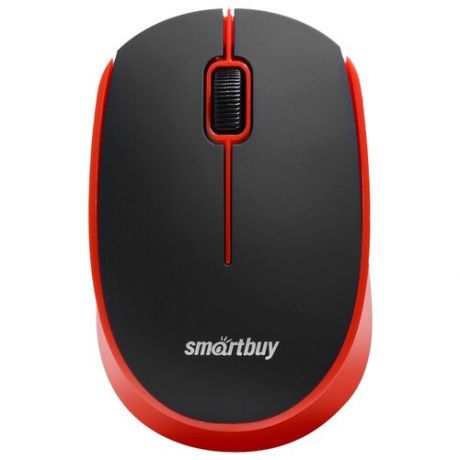 Беспроводная компактная мышь SmartBuy One 368AG, красный/черный