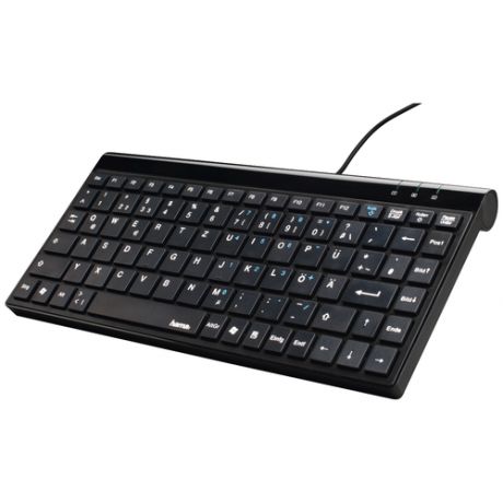 Клавиатура HAMA Slimline Keyboard SL720 Black USB