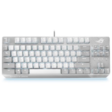 Игровая клавиатура ASUS ROG Strix Scope NX TKL ROG NX RED moonlight white