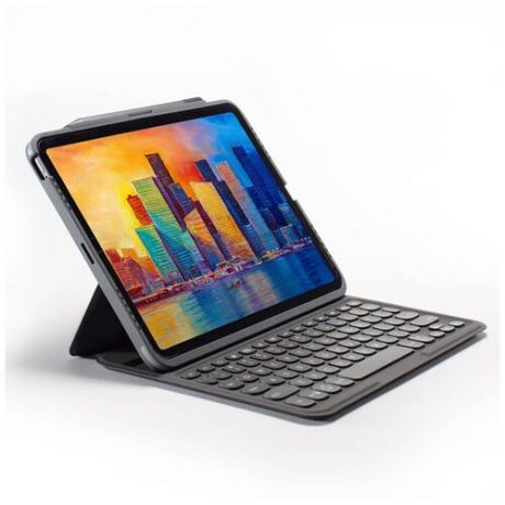 Чехол-клавиатура Zagg Pro Keys Wireless Keyboard-RU для iPad Pro 12.9" чёрный (103407973)