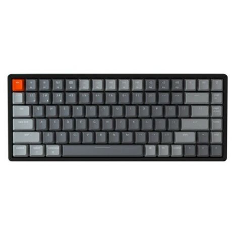Беспроводная клавиатура Keychron K2, Gateron Red Switch, Bluetooth, RGB подстветка, 4000мАч, Серый K2C1